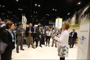 Lynn at WEFTEC Innovation Pavilion 2013 - sideview